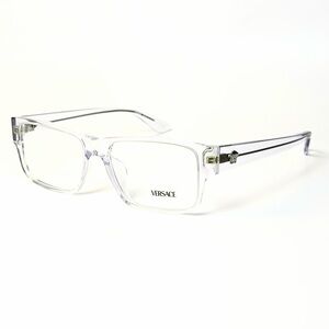Versace Mod 3342 148 Crystal Plastic Eyeglasses  Transparent Frame